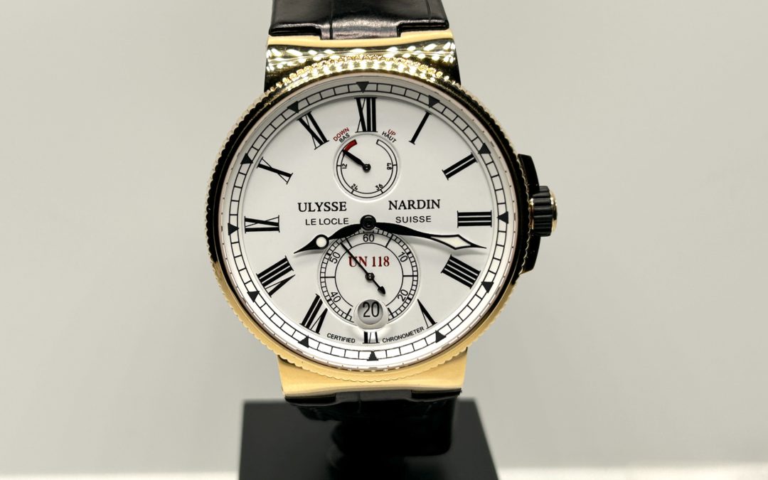 Ulysse Nardin Marine Chronometer Manufacture 45mm 18KT RG 1186-122