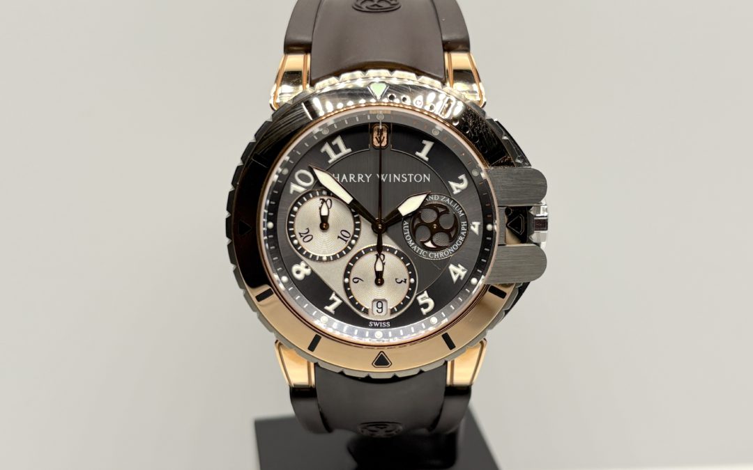 Harry Winston Project Z Ocean Diver 410/MCA44RZC 18KT RG Zalium